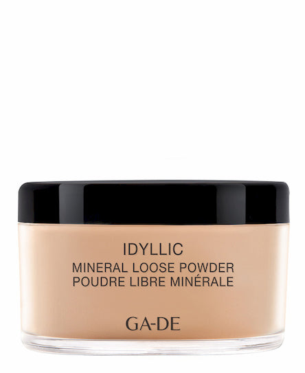 IDYLLIC #101 פודרה בתפזורת במרקם קטיפתי וגימור טבעי | GA-DE