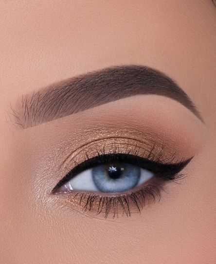 פלטת צלליות VELVETEEN #48 בגווני חום וזהב ללוק זוהר | GA-DE