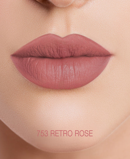 שפתון VELVETEEN MATTE #753 ורוד טבעי | GA-DE