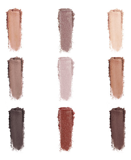 VELVETEEN-מארז צלליות קומפקטי עם תשעה גוונים משלימים-גוון 54