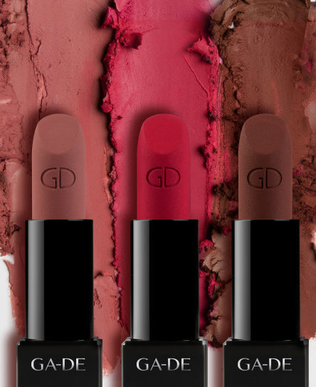 שפתון VELVETEEN MATTE #754 בגוון חום סגלגל | GA-DE