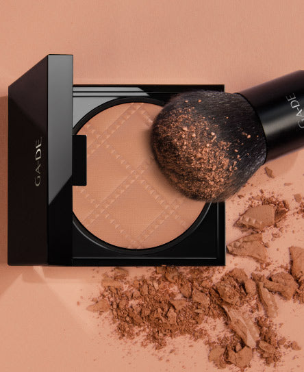 סומק ברונזר #65 IDYLLIC (אדמה אינדיאנית) לקונטור הלחיים בגימור מאט | GA-DE