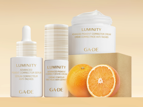 קרם לחות, קרם עיניים וסרום של סדרת LUMINITY