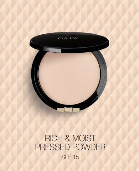 RICH & MOIST #12 פודרה דחוסה במרקם סאטן וגימור מאט | GA-DE