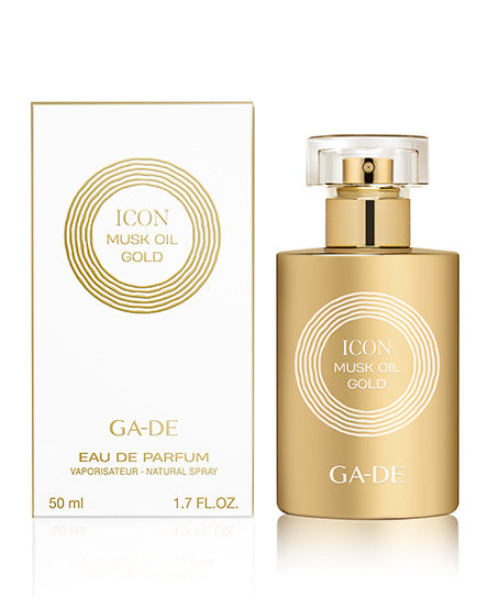 בושם א.ד.פ ICON MUSK OIL GOLD בניחוח נשי ואלגנטי |GA-DE