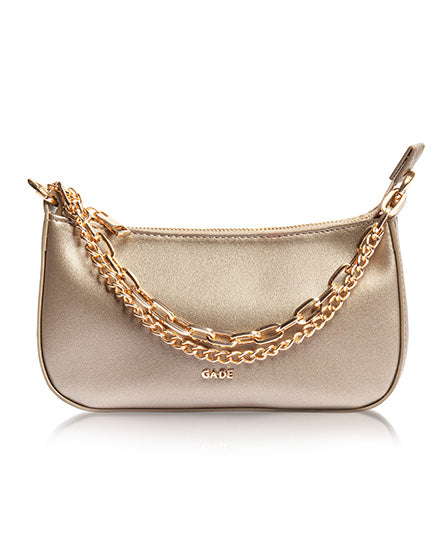GOLD CHAIN CROSSBODY BAG