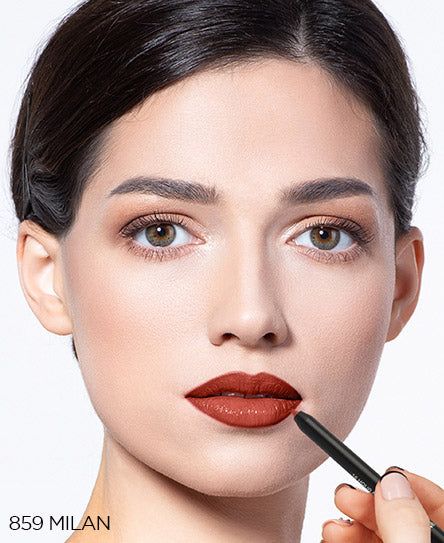 עפרון שפתיים SELFIE #859 מלא לחות בגוון אדום עם נגיעות חום רך | GA-DE