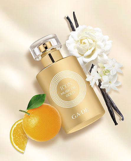 בושם א.ד.פ ICON MUSK OIL GOLD בניחוח נשי ואלגנטי |GA-DE