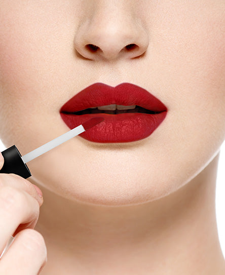 שפתון IDYLLIC #730 ליפסטיק נוזלי מאט בגוון אדום קלאסי | GA-DE