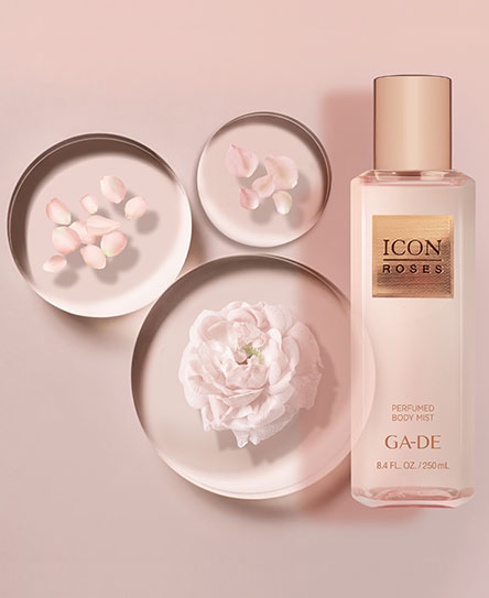מי גוף ICON ROSES בניחוח נשי פרחוני |GA-DE 250 מ"ל