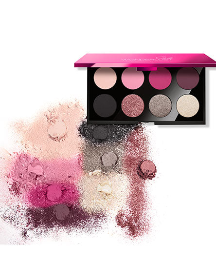 פלטת צלליות WONDERLUST בגוונים ורודים וסגולים מנצנצים | GA-DE