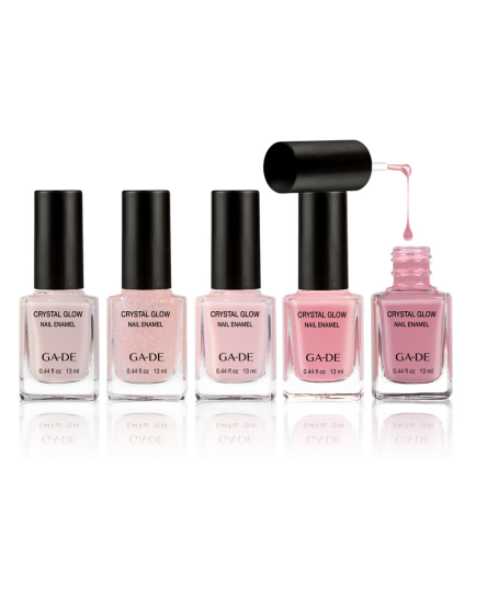 לק CRYSYAL GLOW #80 בצבע ניוד| GA-DE