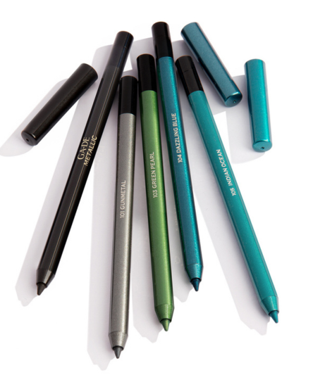 METALLIC עיפרון עיניים כחול עמוק עמיד במים ובגימור מטאלי | GA-DE