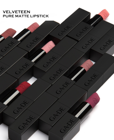 שפתון VELVETEEN MATTE #752 בגוון ורוד עתיק | GA-DE