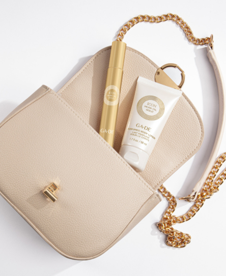 BEIGE CROSSBODY SHOULDER BAG