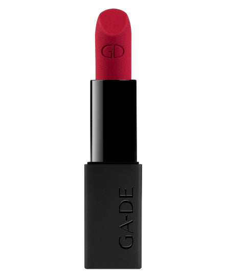 שפתון VELVETEEN MATTE #758 בגוון אדום קלאסי | GA-DE