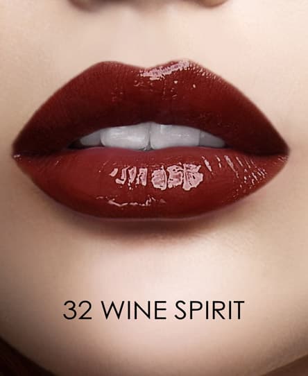 שפתון #32 EVERLASTING דו צדדי עמיד בגוון אדום יין עמוק וחושני | GA-DE