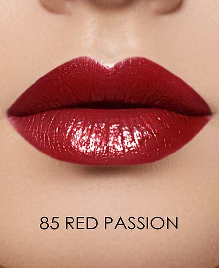 שפתון TRUE COLOR #85 גימור סאטן בגוון אדום חושני | GA-DE