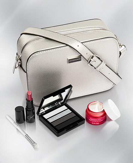 SILVER CROSSBODY BAG