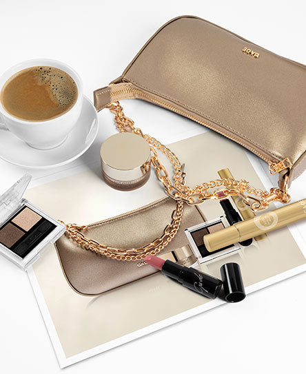 GOLD CHAIN CROSSBODY BAG